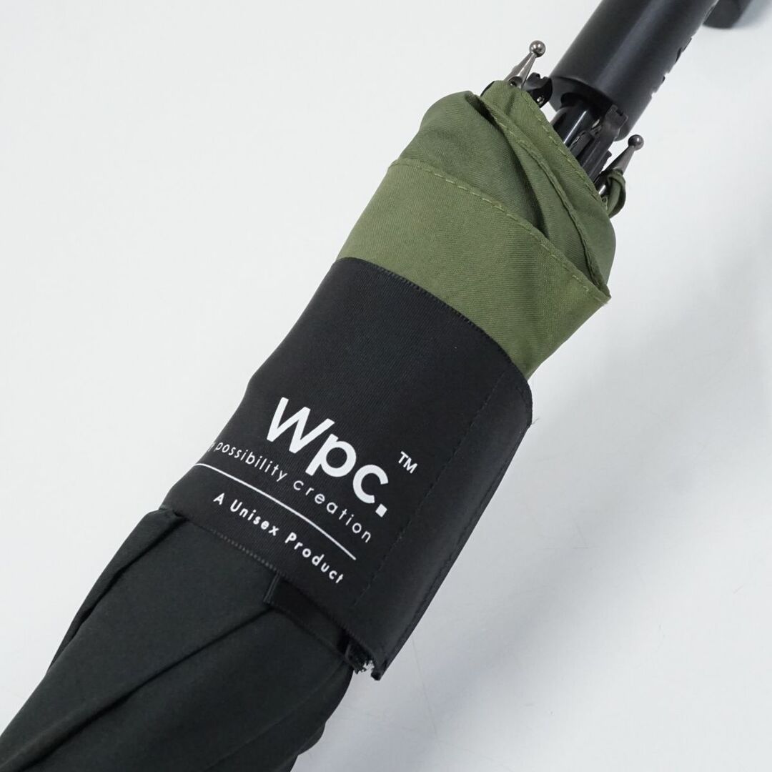Wpc.(ダブルピーシー)の傘 Wpc. ワールドパーティー USED美品 バックプロテクトアンブレラ ブラック ユニセックス 男女兼用 ジャンプ wpc 60cm KR A0025 メンズのファッション小物(傘)の商品写真