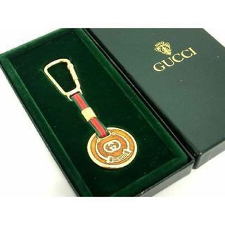 グッチ(Gucci)の■新品同様■ GUCCI グッチ オールドグッチ シェリーライン キーホルダー キーリング チャーム メンズ レディース ゴールド AD2370ｾZ(その他)