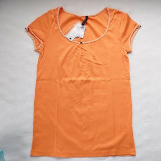 アンタイトル(UNTITLED)のアンタイトル フェアリーシェード　カットソー　Tシャツ　オレンジ　Mサイズ（2）(Tシャツ(半袖/袖なし))