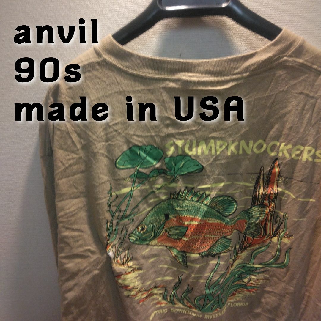 Anvil(アンビル)の【USA古着】Anvil ヴィンテージT メンズのトップス(Tシャツ/カットソー(半袖/袖なし))の商品写真