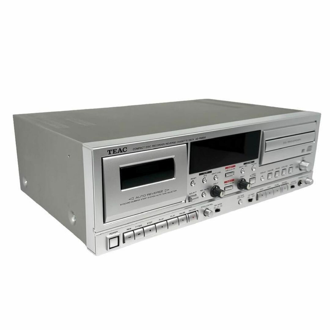 優良動作品 TEAC CDレコーダー/カセットデッキ AD-RW950-S | mezcla.in