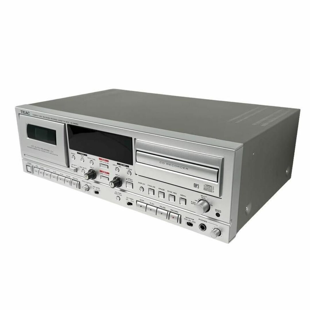 優良動作品 TEAC CDレコーダー/カセットデッキ AD-RW950-S | mezcla.in