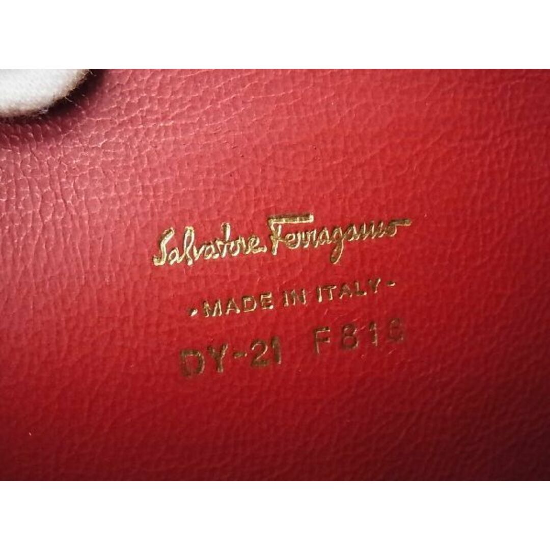 ■極美品■ Salvatore Ferragamo フェラガモ DY-21 F818 マラ ガンチーニ レザー トート ショルダー ハンドバッグ ベージュ系 AD2428WZ