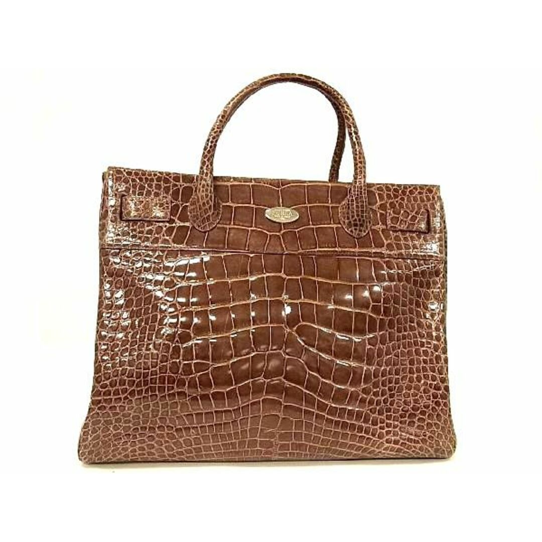 Furla - □希少□極上□本物□極美品□ FURLA フルラ クロコダイル
