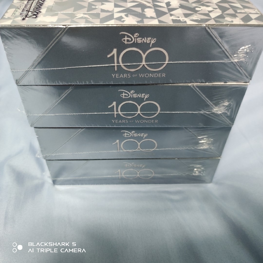 ヴァイスシュヴァルツ Disney 100 シュリンク付き 初版 4BOXの通販 by