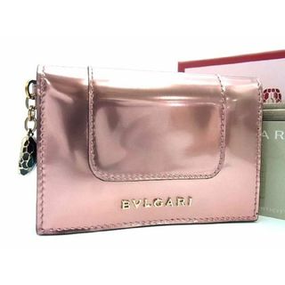 ブルガリ(BVLGARI)の■新品■未使用■ BVLGARI ブルガリ セルペンティ フォーエバー レザー 二つ折り カードケース パスケース 定期入れ ピンク系 AC2157WZ(その他)