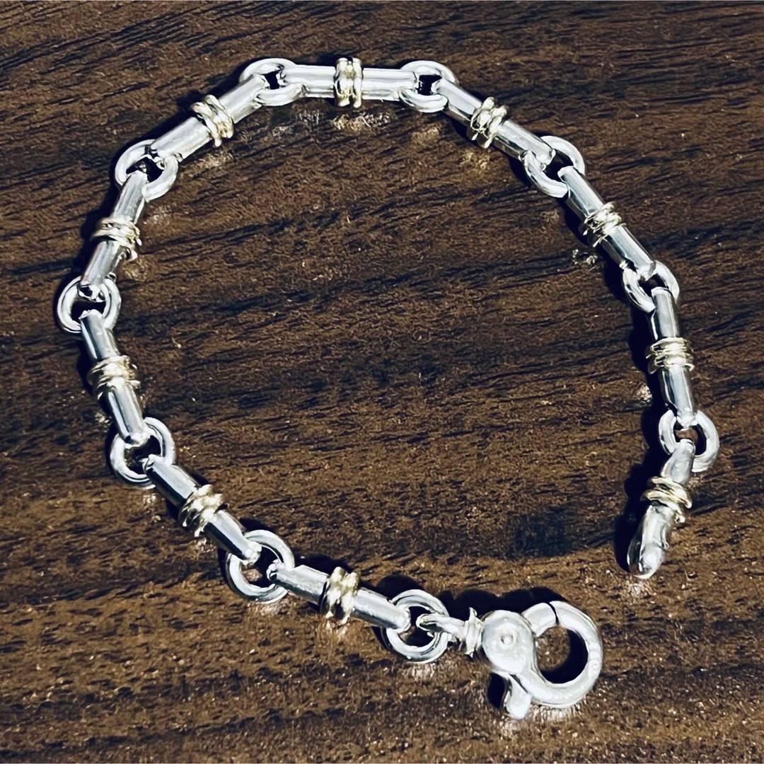 silver bracelet  ビンテージ old 希少 美品 tバー