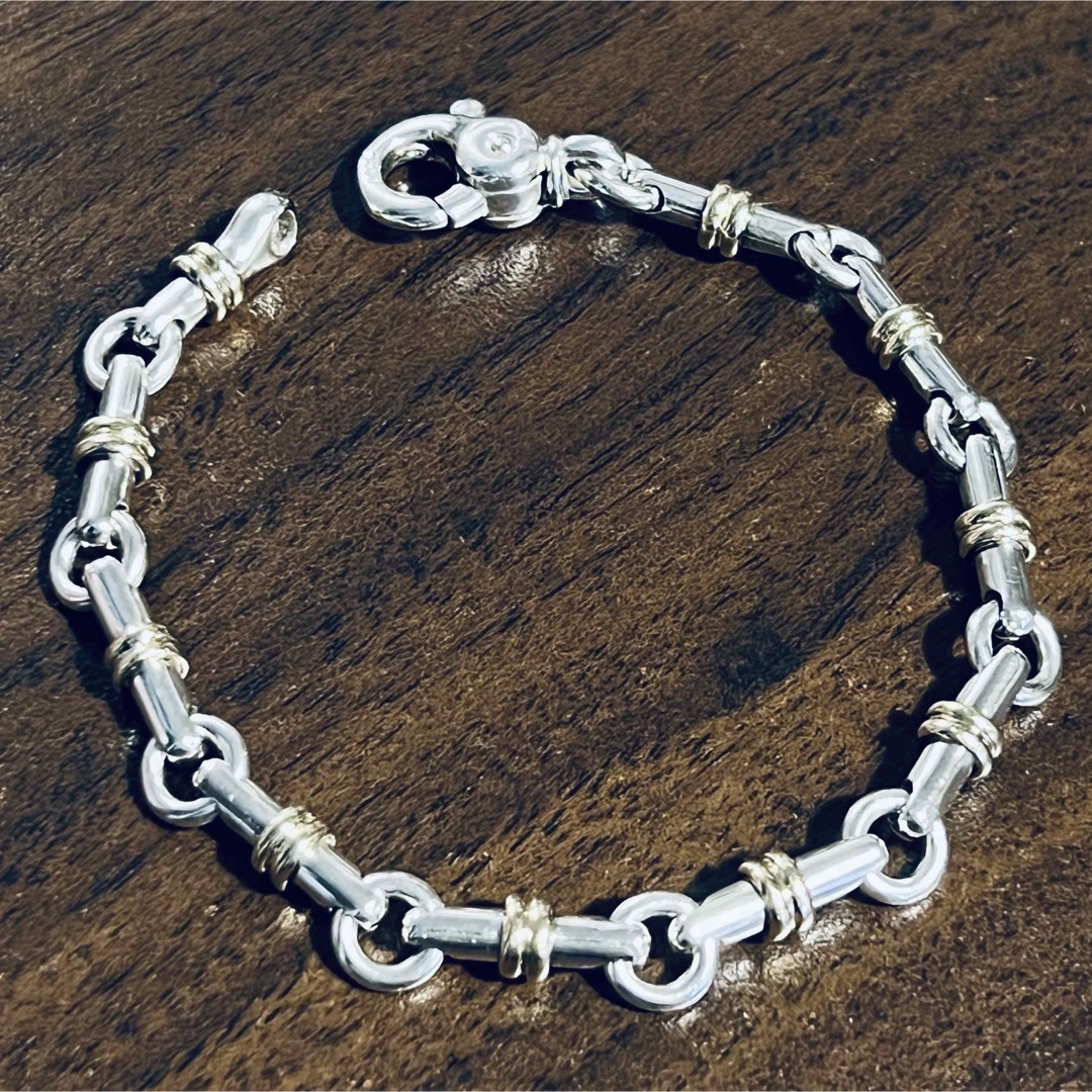 silver bracelet  ビンテージ old 希少 美品 tバー