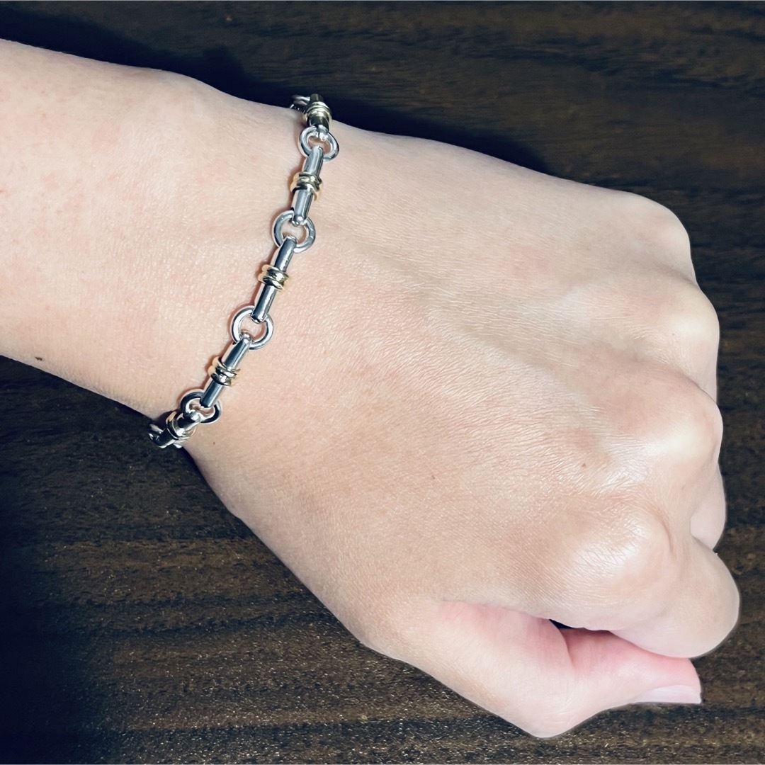 silver bracelet  ビンテージ old 希少 美品 tバー