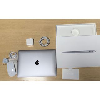 アップル(Apple)の【美品です】M1 MacBook Air8GB/SSD256GB スペースグレー(ノートPC)