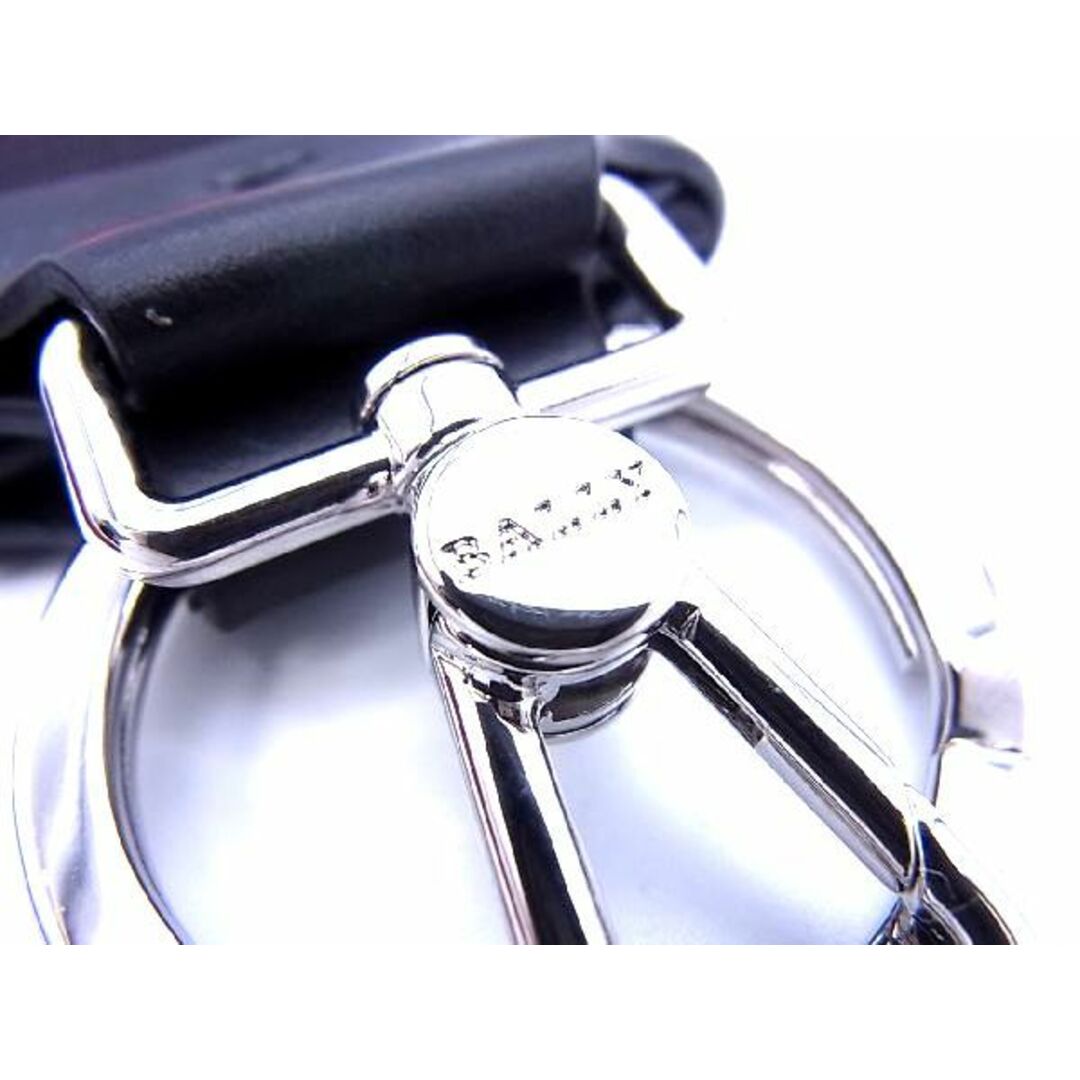 □新品□未使用□ BALLY バリー キャンバス キーホルダー キーリング