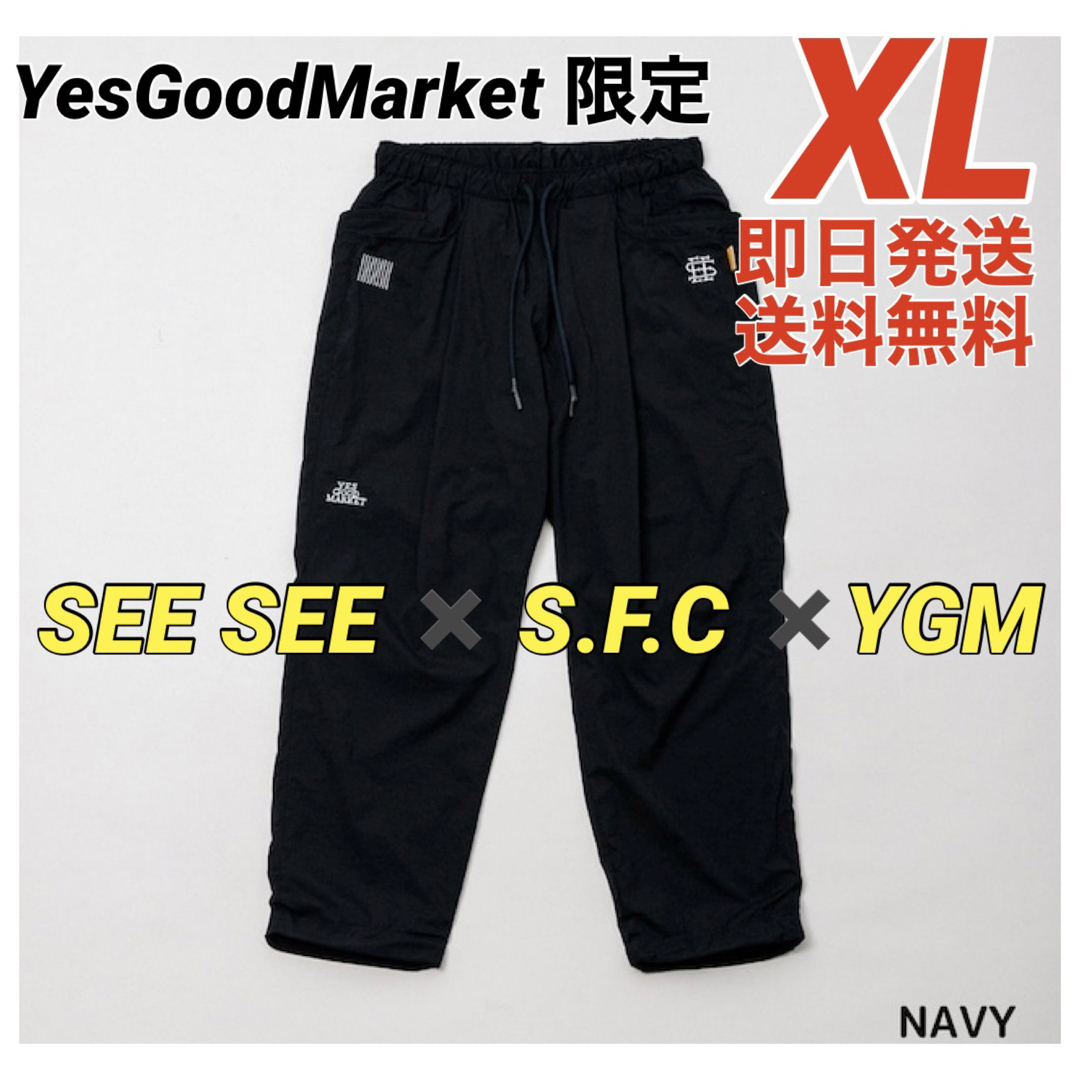 YGM × SEE SEE × S.F.C WIDE TAPERED PANTS-