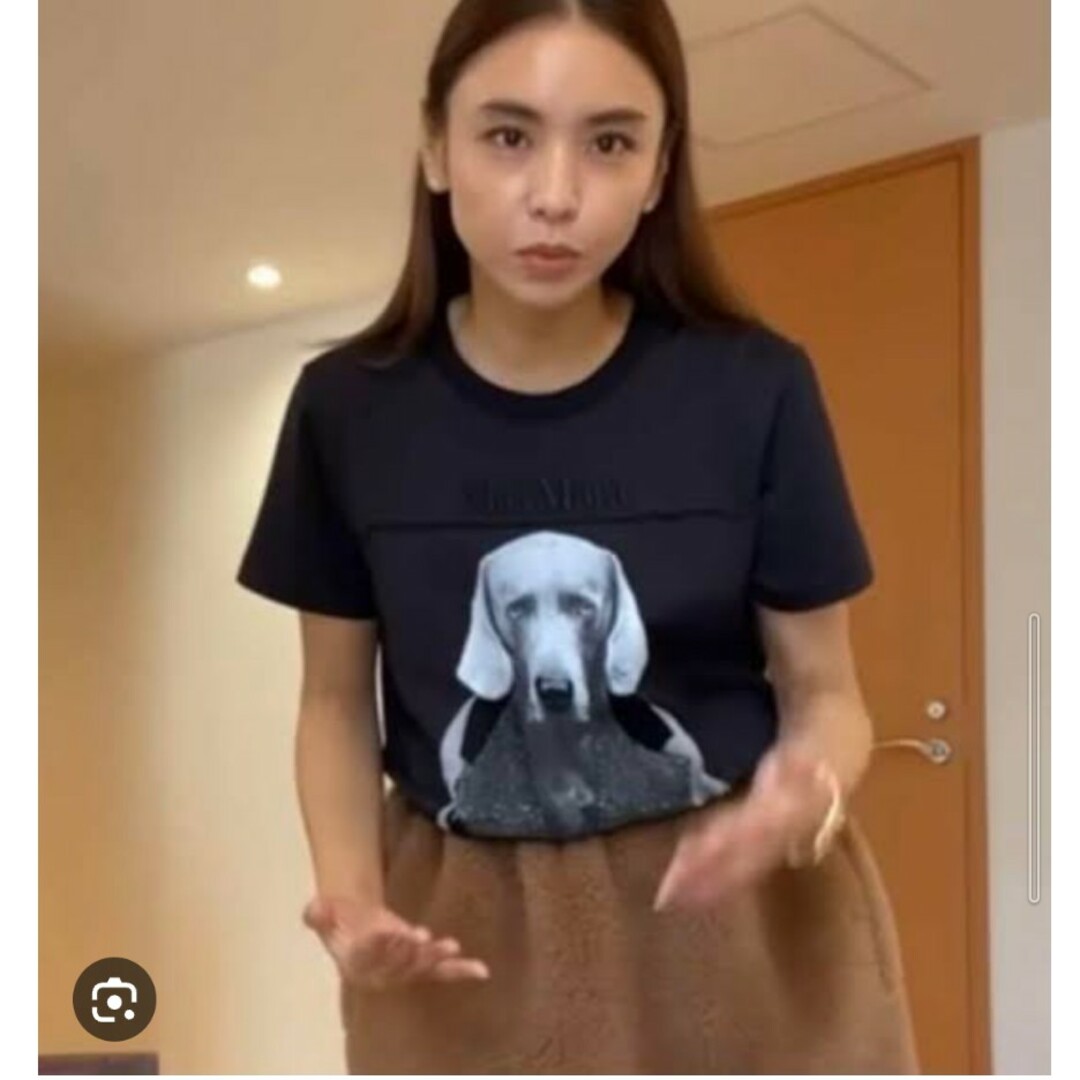 Max Mara - 新品タグ付き♡【Max Mara】 DOG プリントTシャツ マックス