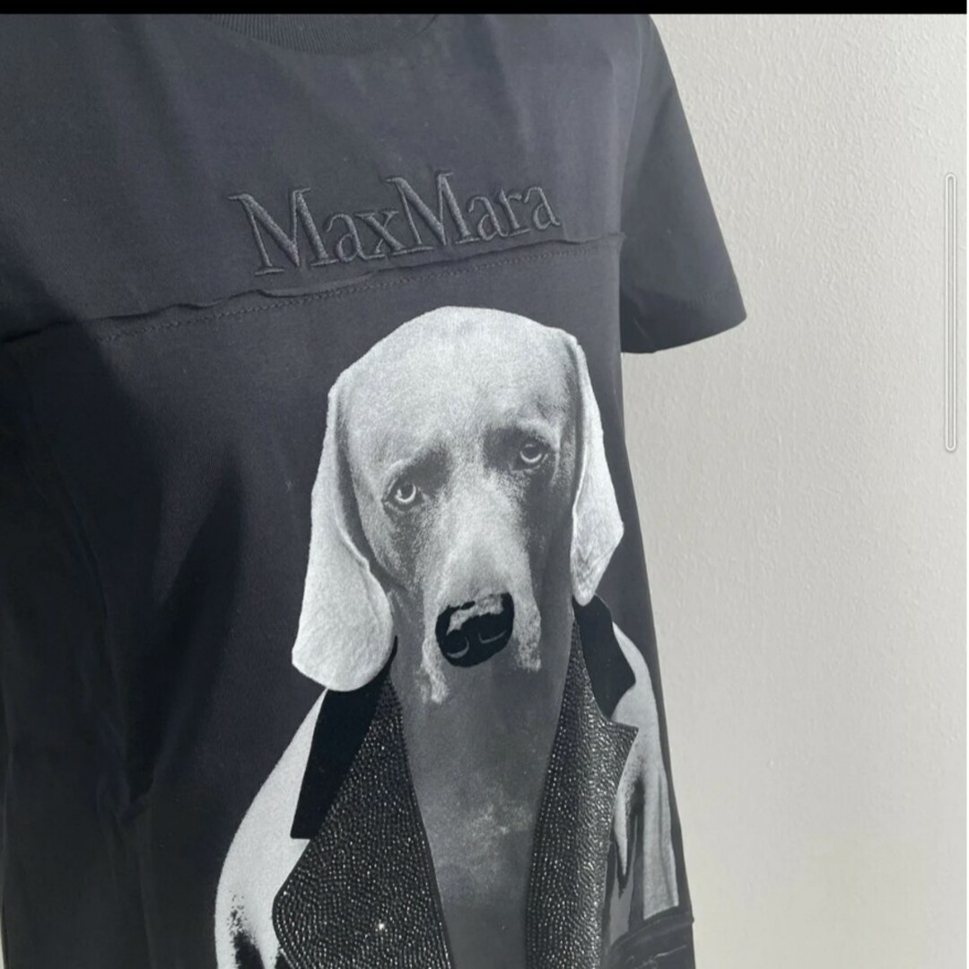 MAX MARA  新作 大人気 DOG Tシャツ ホワイト S 新品・未使用