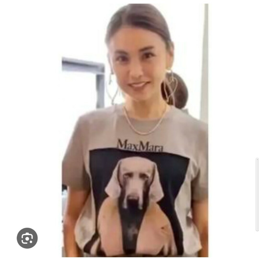 Max Mara - 新品タグ付き♡【Max Mara】 DOG プリントTシャツ マックス 