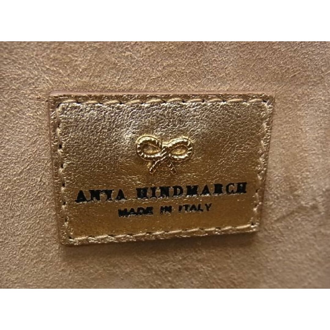 ■極上■本物■極美品■ ANYA HINDMARCH アニヤハインドマーチ イングランドグローリー インペリアル パイソン クラッチバッグ AG1549ｹZ 4