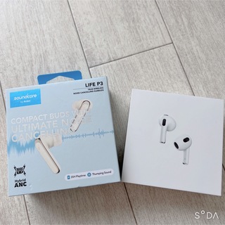 アップル(Apple)のAirPods 第3世代  soundcore Life p3 セット(ヘッドフォン/イヤフォン)