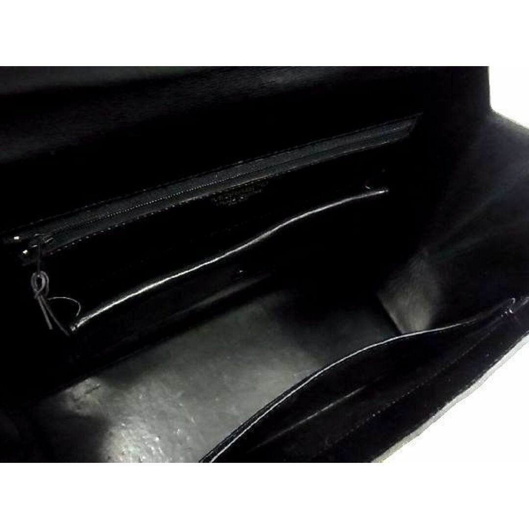 ■美品■ MORABITO モラビト スカラ28 レザー ケリー型 ワンハンドル ハンドバッグ 手提げかばん レディース ブラック系 EA0814S7 4