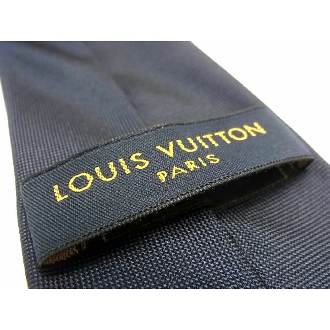 LOUIS VUITTON(ルイヴィトン)の■新品■未使用■ LOUIS VUITTON ルイヴィトン M78032 クラヴァット LV ラビット シルク100% ネクタイ メンズ ネイビー系 AI1158ｱP メンズのファッション小物(ネクタイ)の商品写真