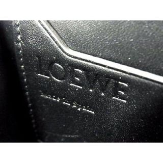 ■極美品■ LOEWE ロエベ アナグラム マルチファンクショナルケース レザー ショルダーバッグ クロスボディ ブラック系 AH5787NZ