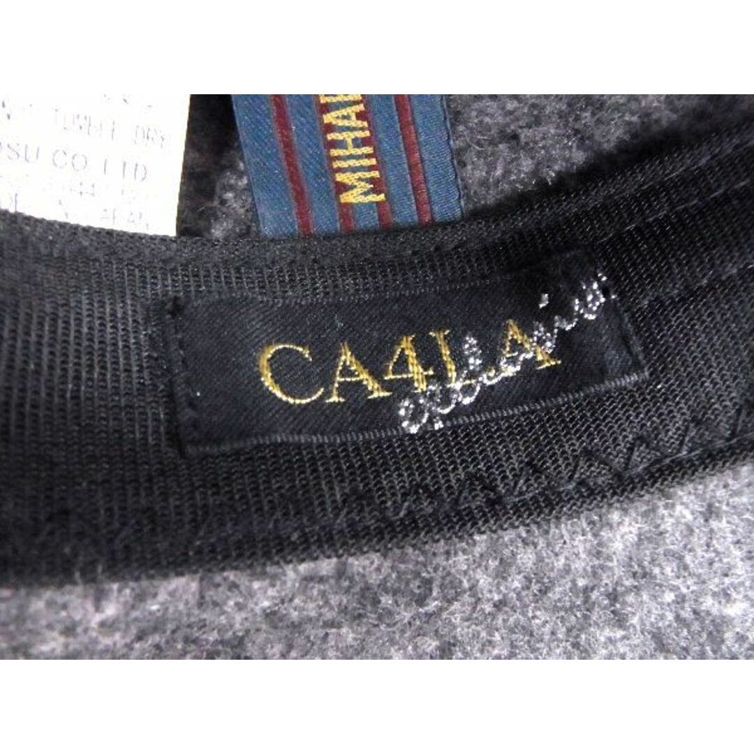 CA4LA(カシラ)の■新品■未使用■ CA4LA カシラ MIHARA YASUHIRO ウール100％ ハット 帽子 メンズ レディース グレー系 AH3137ｷZ メンズの帽子(ニット帽/ビーニー)の商品写真