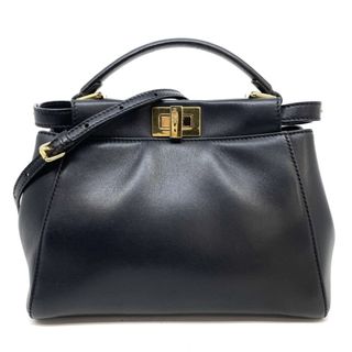 フェンディ(FENDI)のフェンディ ピーカブー スモール ナッパレザー バッグ トートバッグ ショルダーバッグ(ショルダーバッグ)