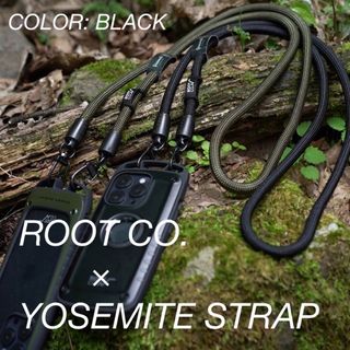 ルート(ROOT CO.)の【黒】EPM × ROOT CO. YOSEMITE MOBILE STRAP(ネックストラップ)