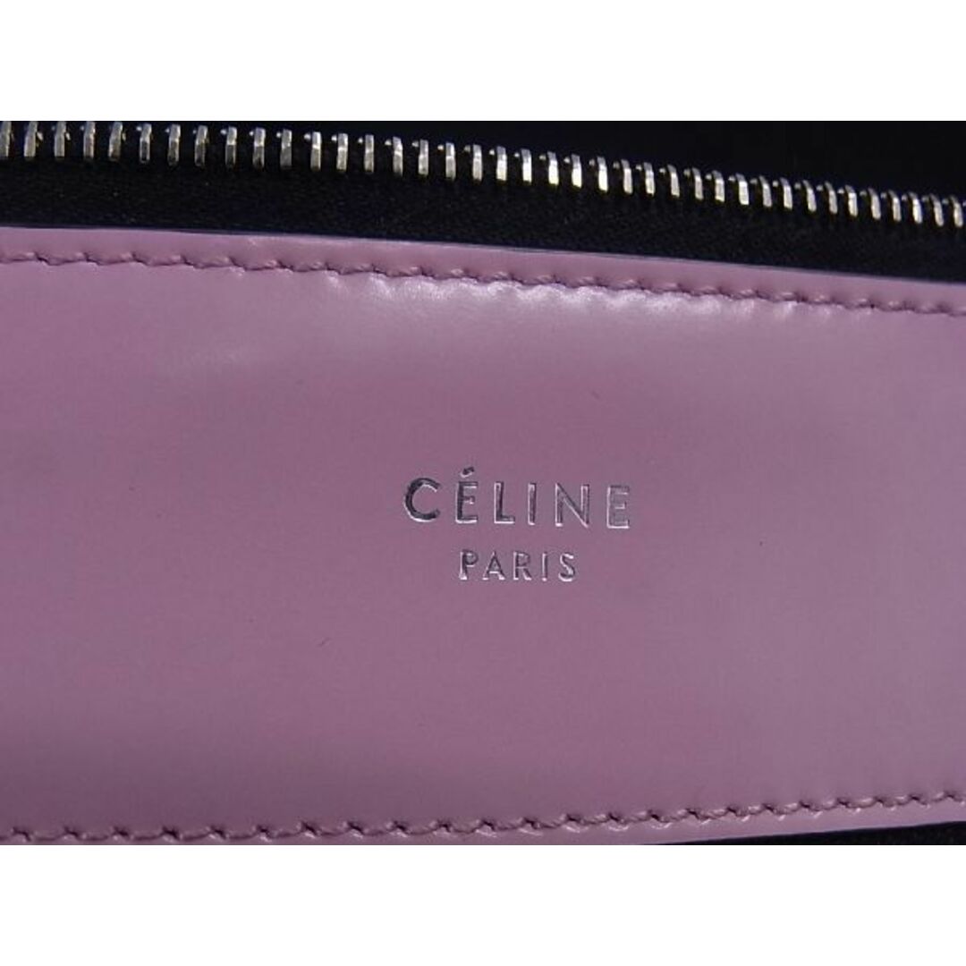 ■極美品■ CELINE セリーヌ レザー クラッチバッグ セカンドバッグ ポーチ 手持ちカバン レディース  ピンク系 AH6368NZ