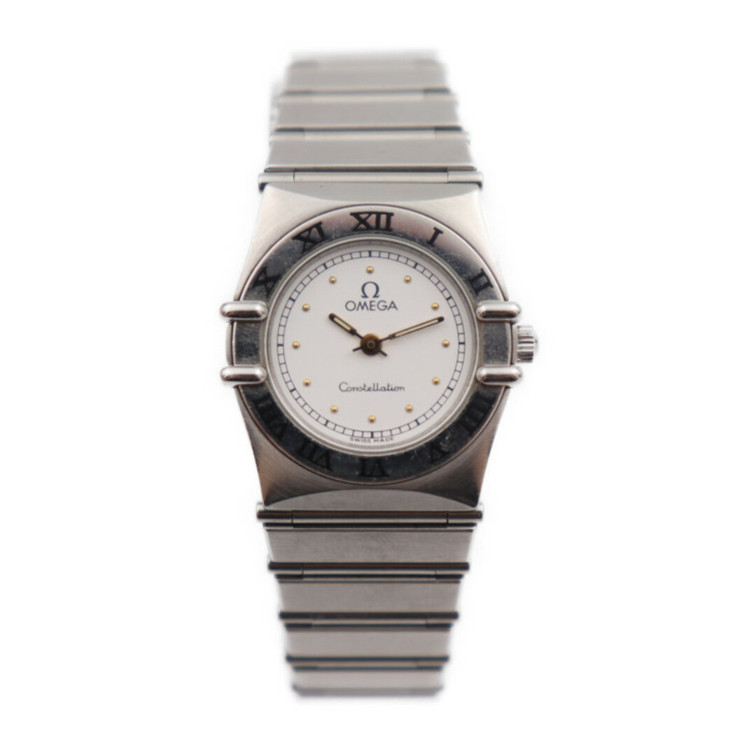 OMEGA オメガ  コンステレーション ミニ 腕時計 795.1080 ステンレススチール   シルバー ホワイト文字盤  クオーツ レディース 【本物保証】