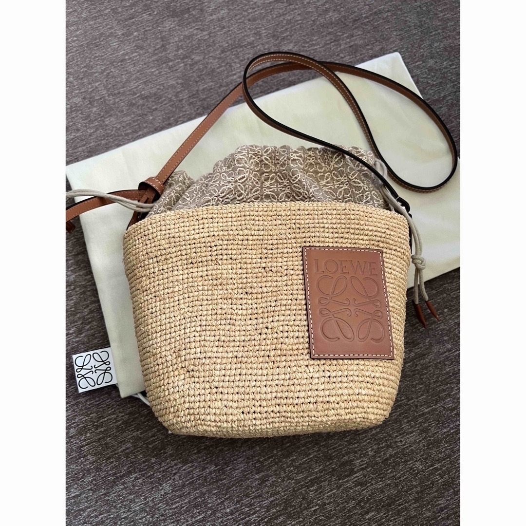 新品 LOEWE ロエベ カゴ ショルダーバッグ