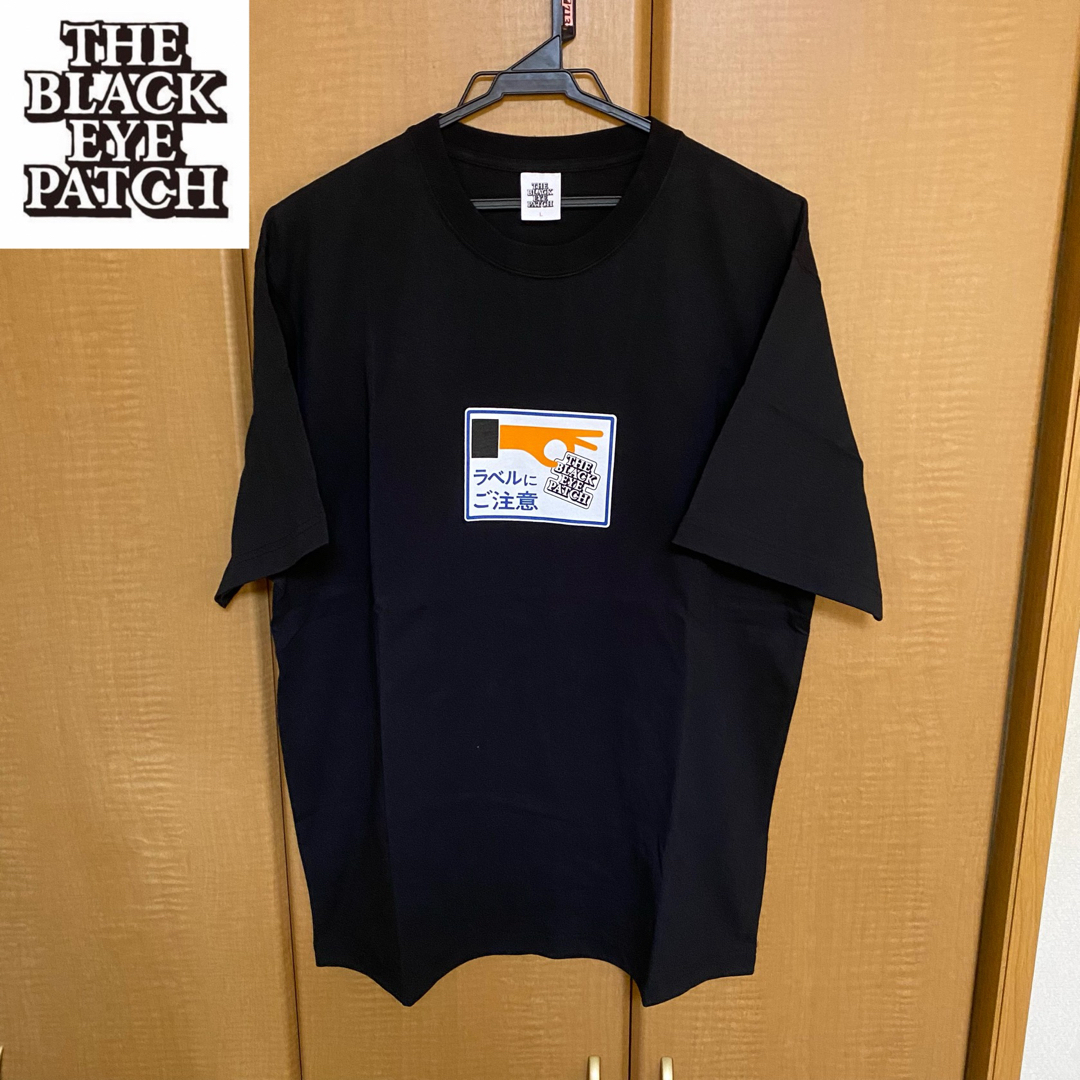 black eye patch tシャツ ブラックアイパッチトップス