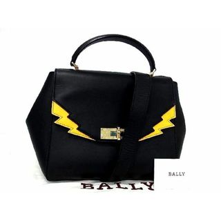 バリー(Bally)の■新品■未使用■ BALLY バリー レザー 2WAY ワンハンドル ハンドバッグ ショルダー 手提げかばん 肩掛けかばん ブラック系 AF2197ｷP(トートバッグ)