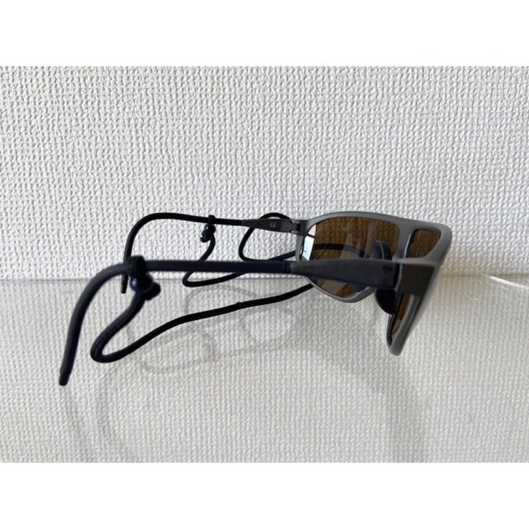 刻印無し vintage スイス軍 スクエア型 グレー y2k サングラス 眼鏡