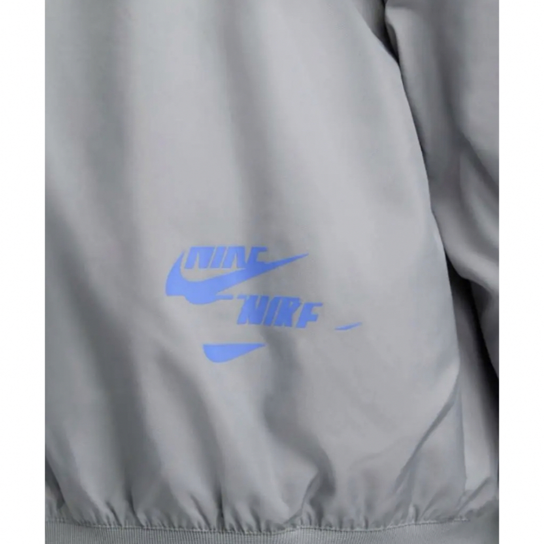 NIKE(ナイキ)の【激レア】ナイキ ジャケット アウター ランニング  グレー　L 裏地メッシュ メンズのジャケット/アウター(ナイロンジャケット)の商品写真