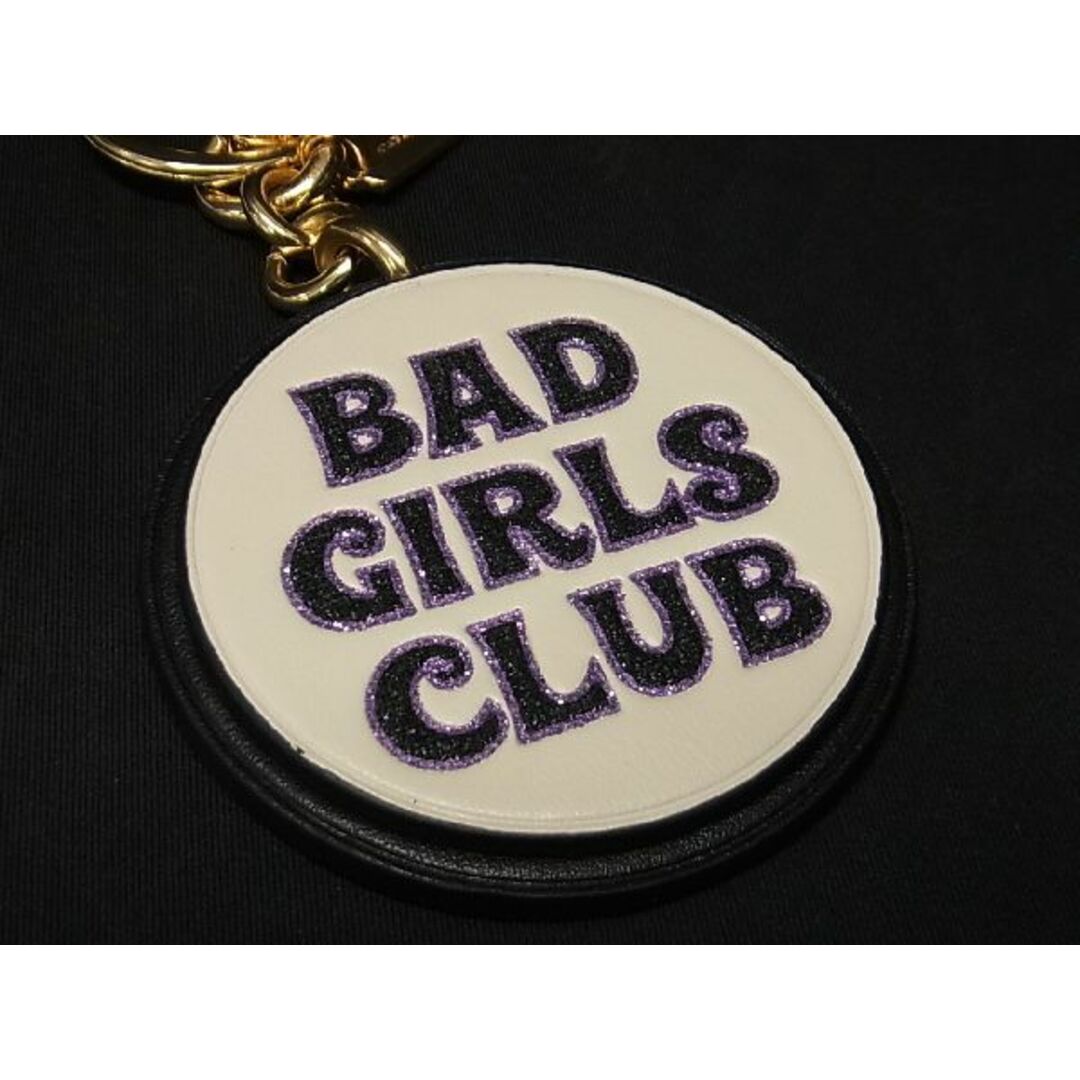 COACH(コーチ)の■新品■未使用■ COACH コーチ CC314 シグネチャー ヴィランズ BAD GIRLS CLUB レザー×PVC チャーム キーホルダー アイボリー系 BC4640UZ エンタメ/ホビーの美術品/アンティーク(その他)の商品写真