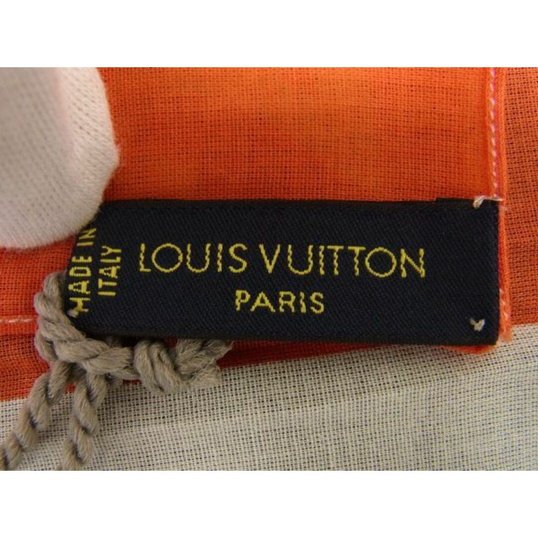 LOUIS VUITTON(ルイヴィトン)の■新品■未使用■ LOUIS VUITTON ルイヴィトンカップ 2003年限定 コットン100％ スカーフ ハンカチーフ オレンジ系 AI8888QZ メンズのファッション小物(その他)の商品写真