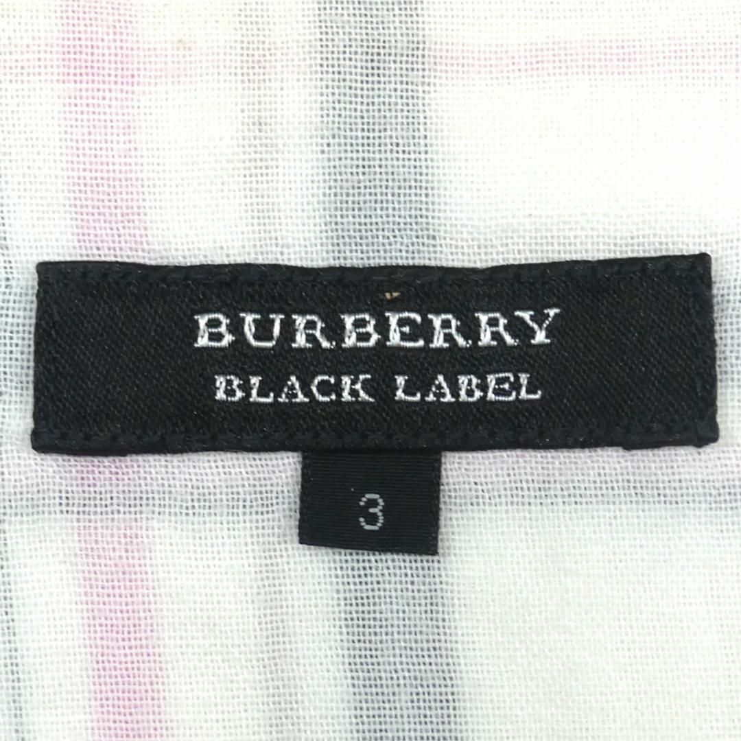 BURBERRY BLACK LABEL - 廃盤 バーバリーブラックレーベル シャツ L