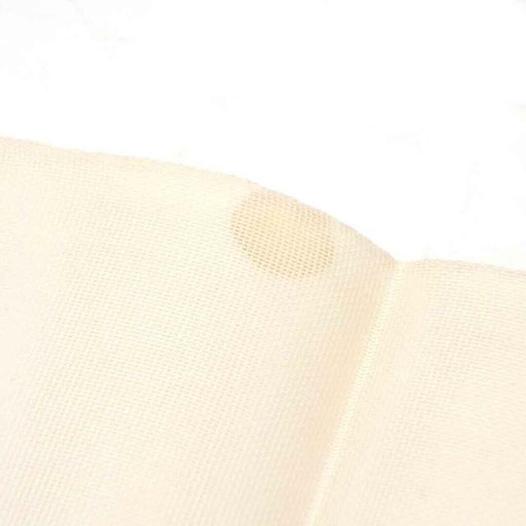 袋帯 幅31cm 長さ434cm 正絹（シルク） レディース 夏用 白地 フリーサイズ リサイクル リユース水着/浴衣
