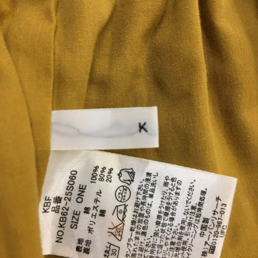 KBF(ケービーエフ)のケイビーエフ アーバンリサーチ スカート タイト ロング 総柄 ONE 黄 緑 レディースのスカート(ロングスカート)の商品写真