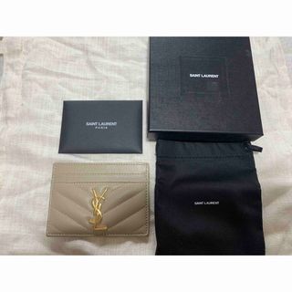 イヴサンローラン(Yves Saint Laurent)のサンローラン　カードケース(名刺入れ/定期入れ)