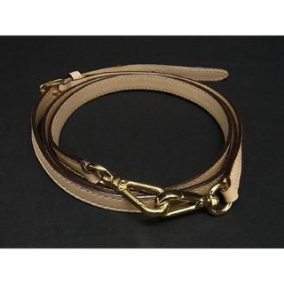 マイケルコース(Michael Kors)の■美品■ MICHAEL KORS マイケルコース レザー バッグ用 ショルダーストラップ 肩掛け 斜め掛け レディース ベージュ系 CA5234kO(その他)