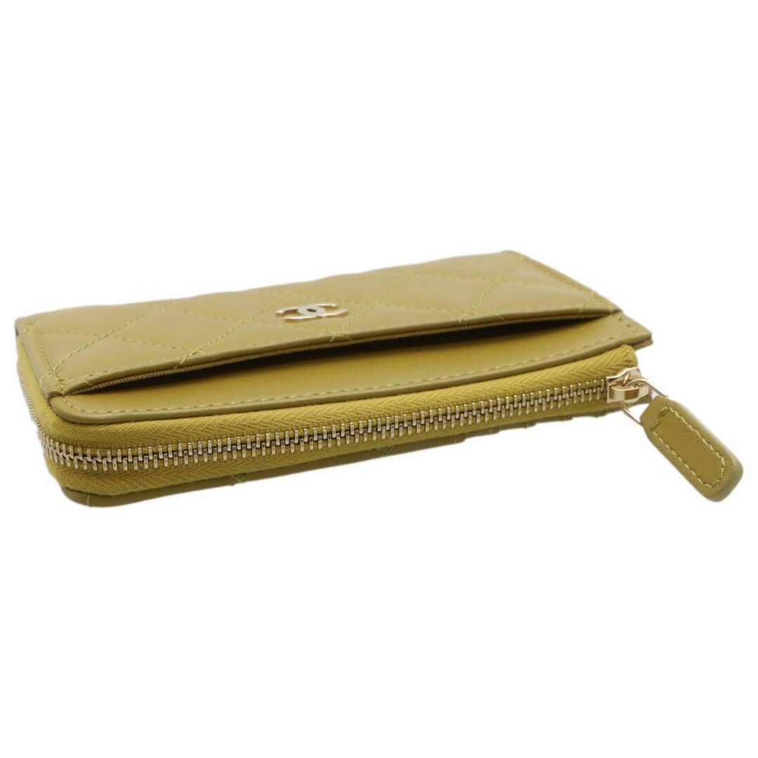 CHANEL - シャネル カードケース マトラッセ ココマーク ラムスキン