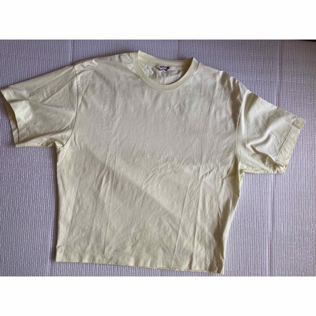 ロンハーマン 別注 オーラリー Tシャツ イエロー AURALEE - Tシャツ