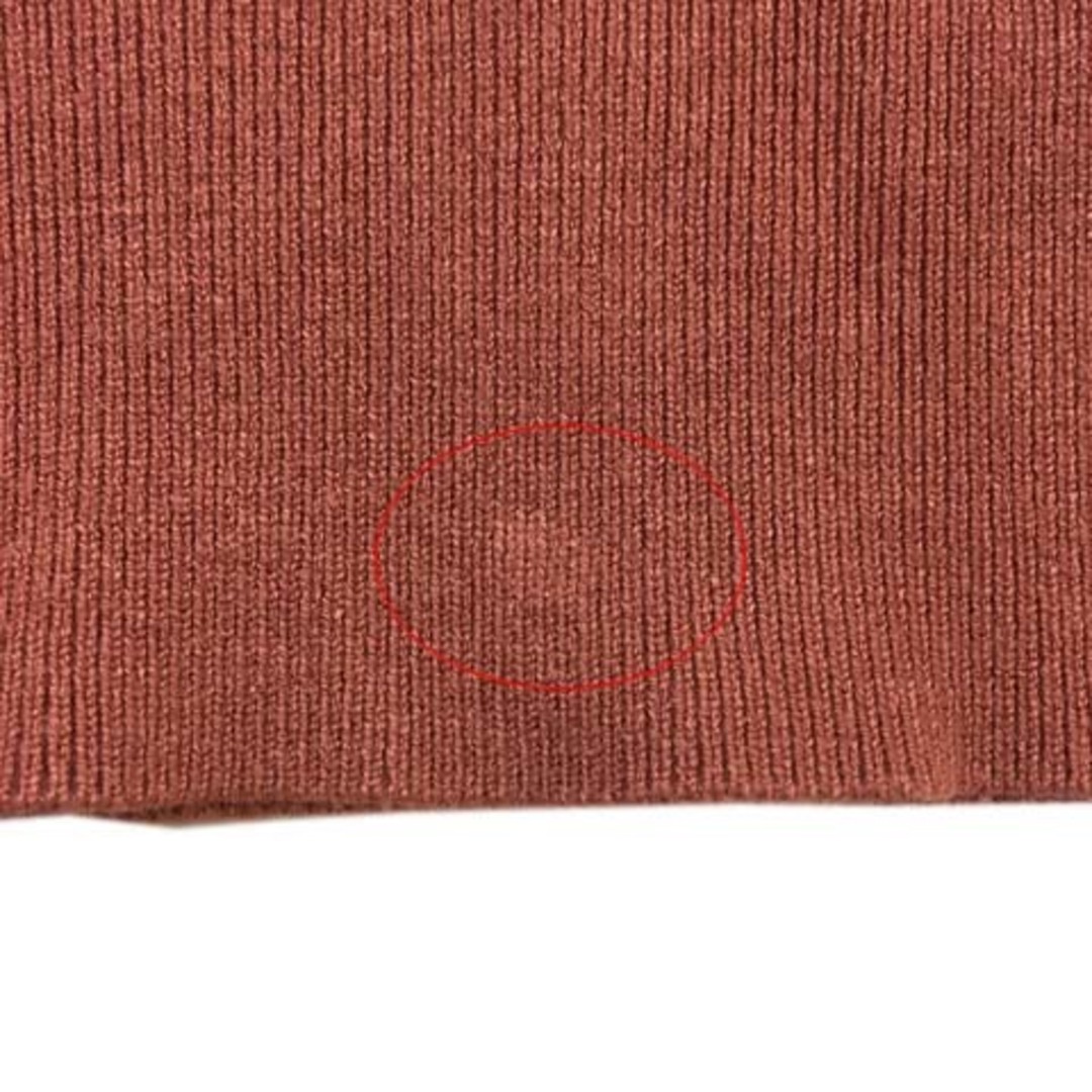 Rope' Picnic(ロペピクニック)のロペピクニック セーター ニット プルオーバー Vネック リブ 長袖 38 赤 レディースのトップス(ニット/セーター)の商品写真