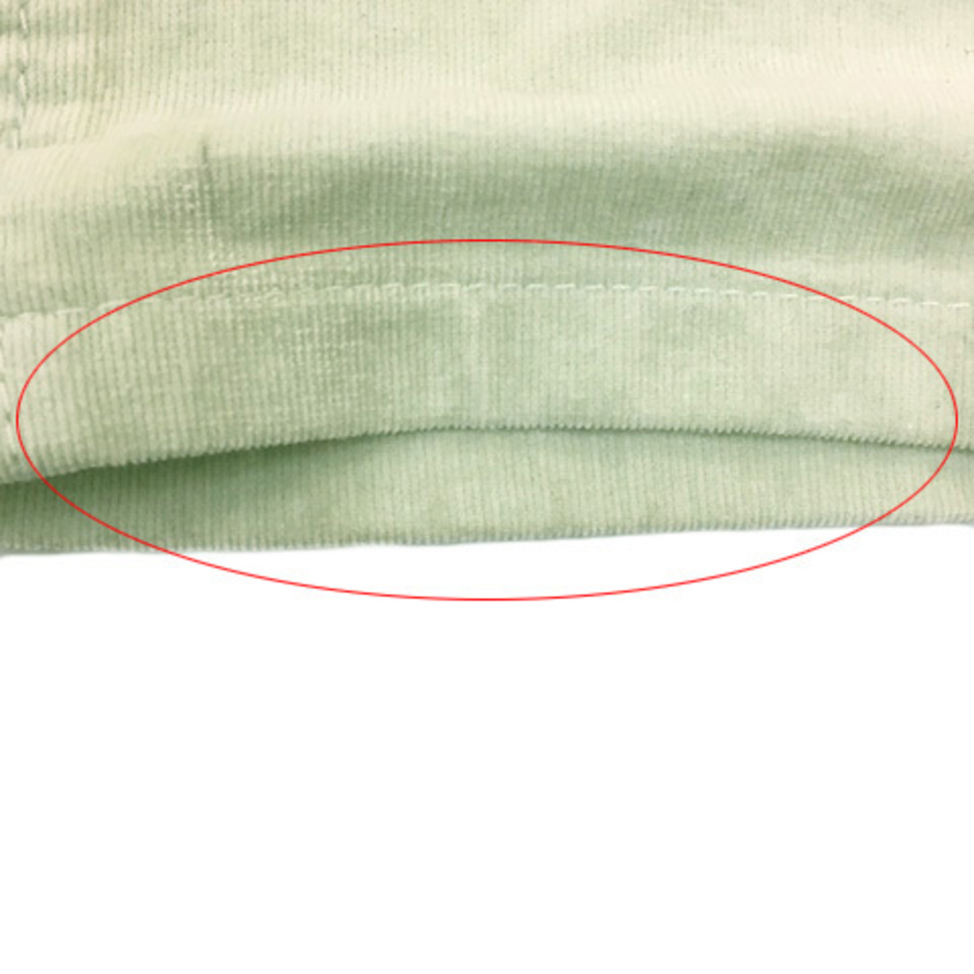 ICB(アイシービー)のアイシービー パンツ テーパード ロング コーデュロイ 無地 7 緑 グリーン レディースのパンツ(その他)の商品写真