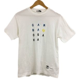 ニコアンド(niko and...)のニコアンド Tシャツ カットソー プルオーバー プリント ロゴ 半袖 S 白(Tシャツ/カットソー(半袖/袖なし))