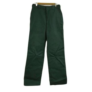 ディッキーズ(Dickies)のディッキーズ パンツ ワーク チノ 874 ストレート ロング 無地 30 緑(ワークパンツ/カーゴパンツ)