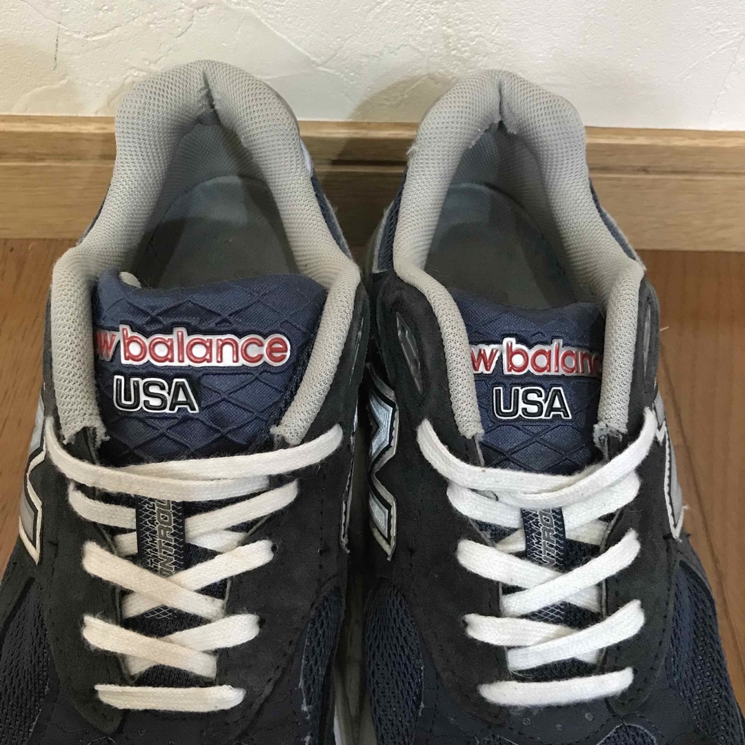 New Balance   アメリカUSA製 ニューバランス M ネイビー .5cmの