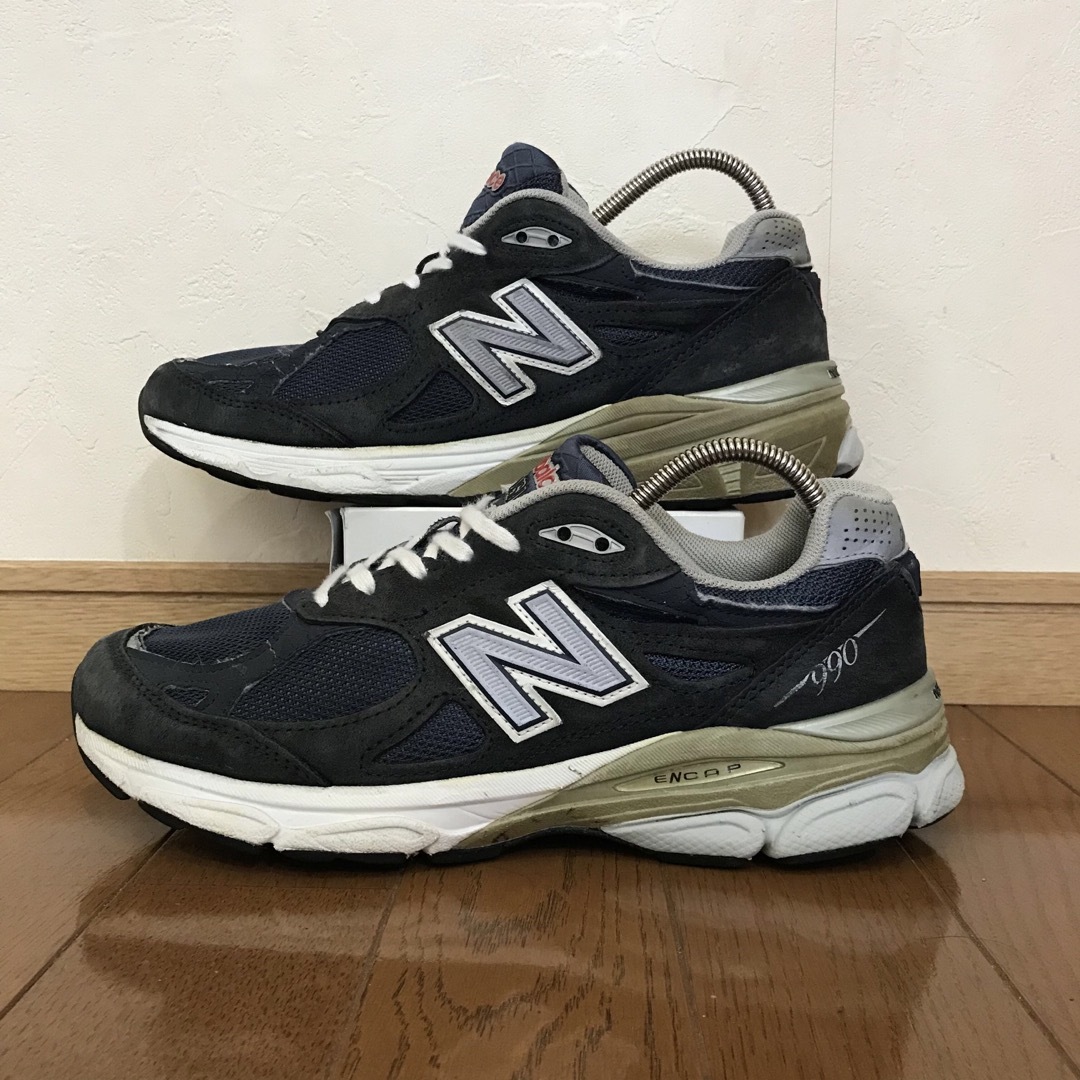 New Balance ニューバランス M990 N ネイビー 27.5cm - スニーカー