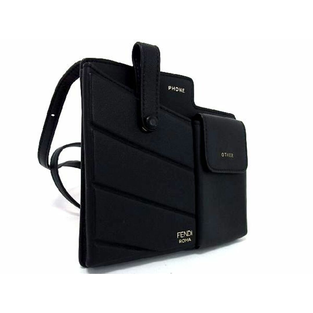 FENDI - □新品□未使用□ FENDI フェンディ レザー ショルダーバッグ